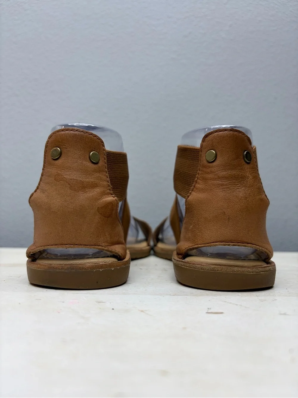 Sorel Brown Ella Strap Sandals Size 7